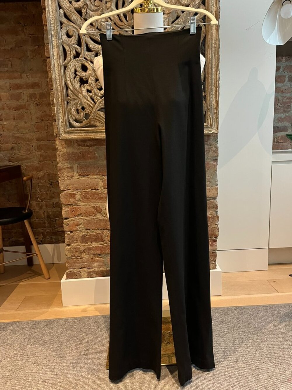 Cortana Black ever high waisted  Wide-Leg Trousers - Size Small